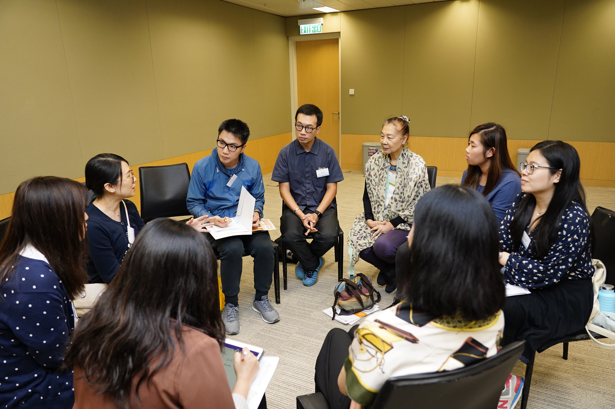 跨界別合作會面