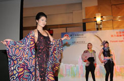 "Lok Kwan Clothing of Many Splendours Project" holds a fashion show of individually designed costumes, highlighting the values of CIIF Achievement Awards to much applause.