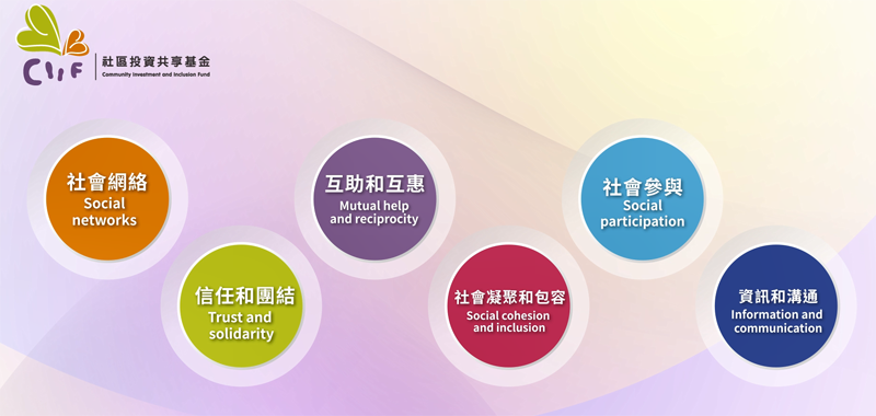 圖五︰社會資本六大範疇